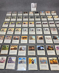 Vintage 1994 MTG Magic The Gathering Card Lot 64 Cards Some Duplicates - Image 3