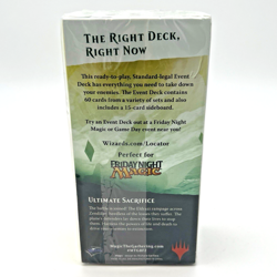 Magic the Gathering BATTLE FOR ZENDIKAR Event Deck: ULTIMATE SACRIFICE • Sealed - Image 2