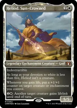 MTG Heliod, Sun-Crowned - Foil Etched, NM-Mint, English Commander Masters - Image 1
