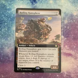 Rolling Hamsphere (REGULAR) x1 - MTG Bloomburrow Commander BLC #71 - Image 1