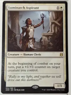 Luminarch Aspirant - Zendikar Rising - Magic the Gathering MTG Nice! - Image 1