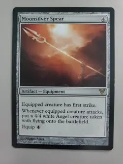 MTG Moonsilver Spear Avacyn Restored Regular Rare - Image 1