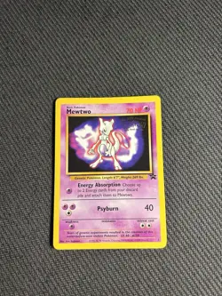 Pokemon TCG Mewtwo (Movie Promo) 3 Wotc Promo Regular MP - Image 3