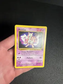 Pokemon TCG Mewtwo (Movie Promo) 3 Wotc Promo Regular MP - Image 5