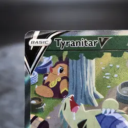 Tyranitar V Alternate Art 155/163 Battle Styles Single Strike Pokemon TCG NM⭐ - Image 3