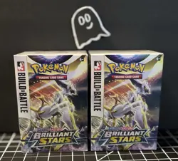 Pokemon TCG - TWO Brilliant Stars Build and Battle Boxes - FACTORY SEALED - Image 1