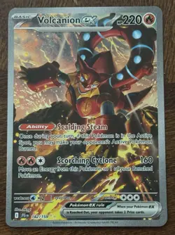 Volcanion EX 182/159 Pokemon TCG Journey Together Special Illustration Card SIR - Image 1
