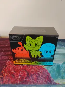 Pokemon Scarlet & Violet Paldea Evolved Pokemon Center Elite Trainer Box ETB 820650853678 - Image 1