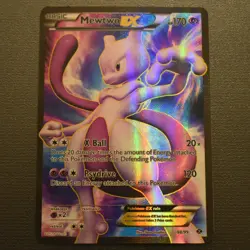 Mewtwo EX (98 Full Art) 98/99 Next Destinies Holo Pokemon TCG - Image 1