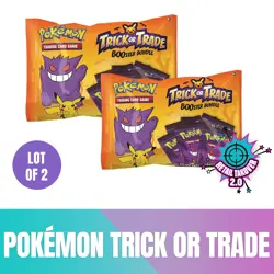 Pokemon TCG Trick or Trade Booster Bundle Pack - Sealed Halloween Cards Lot of 2 - Image 1