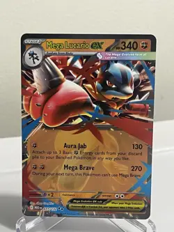 Pokemon TCG Mega Lucario ex 077/132 Lot of 2 - Image 1
