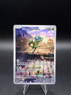 Teal Mask Ogerpon - 123 (Pokemon Center Exclusive) Scarlet & Violet Promo - Image 1