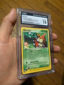 (POP 20) CGC 10 GEM MINT EX Ruby & Sapphire Wurmple 78/109 Pokemon Card - Image 1