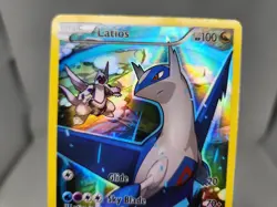 Pokemon Latios XY79 Black Star Promo Full Art LP sc - Image 3