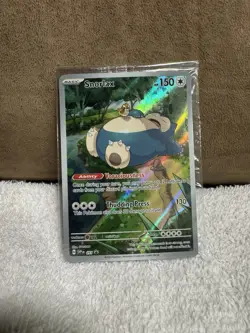 Pokemon SNORLAX Promo SVP 051 Scarlet & Violet 151 2023 SEALED - Image 1