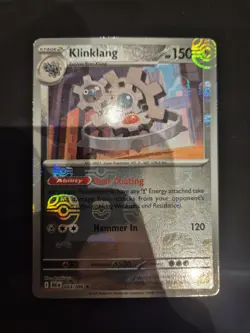 🔥 Pokemon TCG S&V Black Bolt: Klinklang 063/086 - Masterball - NM 🔥 - Image 1