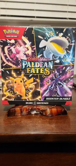 Pokemon TCG Paldean Fates Booster Bundle (6 Packs), SEALED, BRAND NEW - Image 1