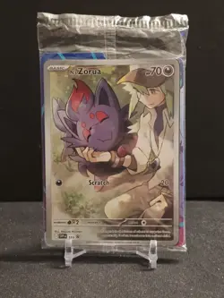 Pokemon SVP Journey Together ETB Promo N's Zorua #189 Sealed Pack - Image 1