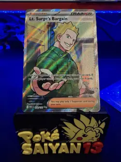 Lt. Surge’s Bargain 170/132 Mega Evolution, Pokemon, MEG EN - Image 1