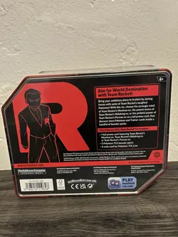 Pokemon Team Rocket Mewtwo Tin - Factory Sealed - Image 3