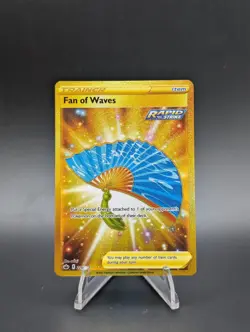 Pokemon Fan of Waves Gold Secret Rare 226/198 Sword & Shield - Chilling Reign NM - Image 2