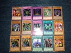 Vintage YuGiOh Cards Mixed Holographic Lot 1996 Kazuki Takahashi - Image 1