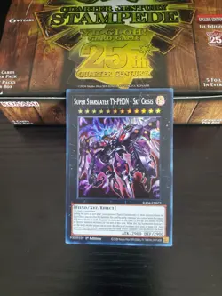 Yugioh Stampede - Super Starslayer TY-PHON - Sky Crisis - Super Rare RA04-EN072 - Image 1