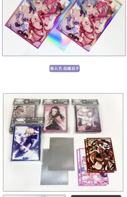 Live Twin Lil-la & Ki-sikil 60pcs Anime Card Sleeves - Yu-Gi-Oh! Evil Twins - Image 4