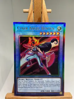 Cyber Angel Benten - Ultimate Rare 1st Edition RA01-EN024 - NM - YuGiOh - Image 1