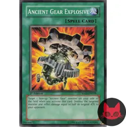 Yugioh Ancient Gear Explosive SD10-EN019 Common 1st Edition NM - Image 1
