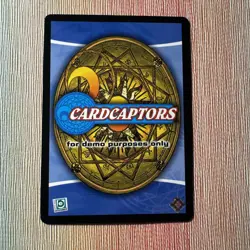 Cardcaptor Sakura Trading card game series 1 : demo card 1st ED S4 Not So Fast - Image 2