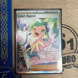 Pokemon TCG Surging Sparks Lisia's Appeal 246/191 Special Illustration Rare Card - Image 1