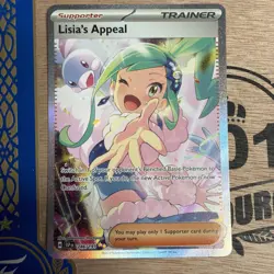 Pokemon TCG Surging Sparks Lisia's Appeal 246/191 Special Illustration Rare Card - Image 2
