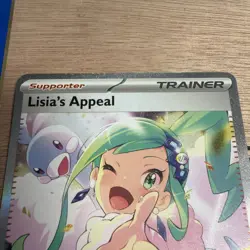 Pokemon TCG Surging Sparks Lisia's Appeal 246/191 Special Illustration Rare Card - Image 3