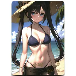 Goddess Story Beautiful Figure Anime Waifu Card Sparkle SSR-020 - Image 1