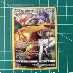 Charizard TG03/TG30 Lost Origin Trainer Gallery Ultra Rare Pokemon Card - Image 1