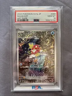 Pokemon Magikarp TCG Scarlet & Violet Paldea Evolved Holo Card 080/073 PSA 10 - Image 1