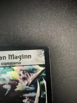 2004 Duel Masters Trading Card DM-02 Dark Titan Maginn #26/55 Rare Holo Foil - Image 4
