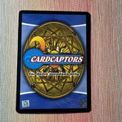 Cardcaptor Sakura Trading card game series 1 : demo card 1st ED S5 Power Boost - Image 2