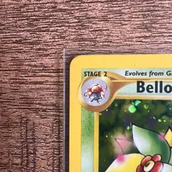 Pokemon TCG Bellossom Neo Genesis Holo Unlimited Rare Card 3/111 LP Condition - Image 2