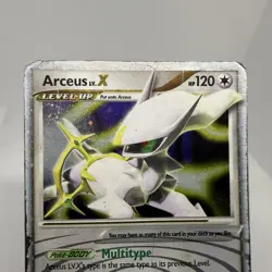 Vintage Y2K Arceus Lv.X 96/99 Pokemon Card Arceus Set 2009 Authentic - Image 3