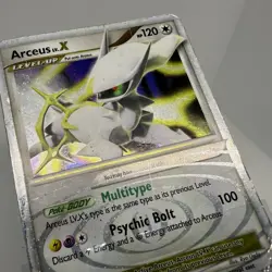 Vintage Y2K Arceus Lv.X 96/99 Pokemon Card Arceus Set 2009 Authentic - Image 5