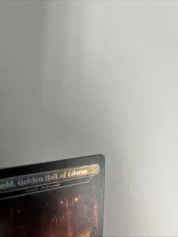 Mediated, Golden Hall Of Edoras- Castle Ardenvale - Foil LOTR MTG - Image 3