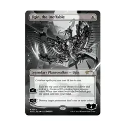 WOTC MtG Magic the Gathering Ugin Ineffable (Borderless) (R) (Foil) NM - Image 1