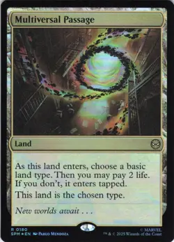 MTG Multiversal Passage (180) | NM Foil | Spider-Man {SPM} - Image 2