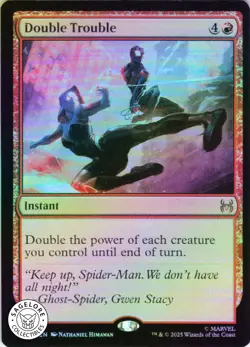 MTG Double Trouble (13) | NM Foil | Spider-Man Eternal {SPE} - Image 1