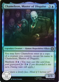 MTG Chameleon, Master of Disguise (27) | NM Foil | Spider-Man {SPM} - Image 1