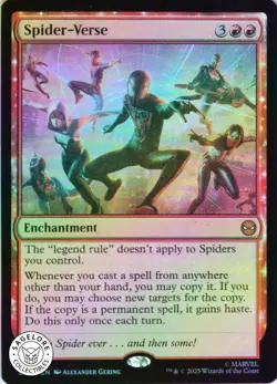 MTG Spider-Verse (93) | NM Foil | Spider-Man {SPM} - Image 1