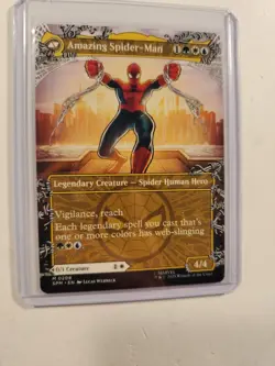 Mtg Peter Parker (0208) (Borderless) Amazing Spider-Man Reg Magic The Gathering - Image 4