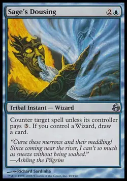 Sage's Dousing - Light Play MTG Morningtide - Image 1